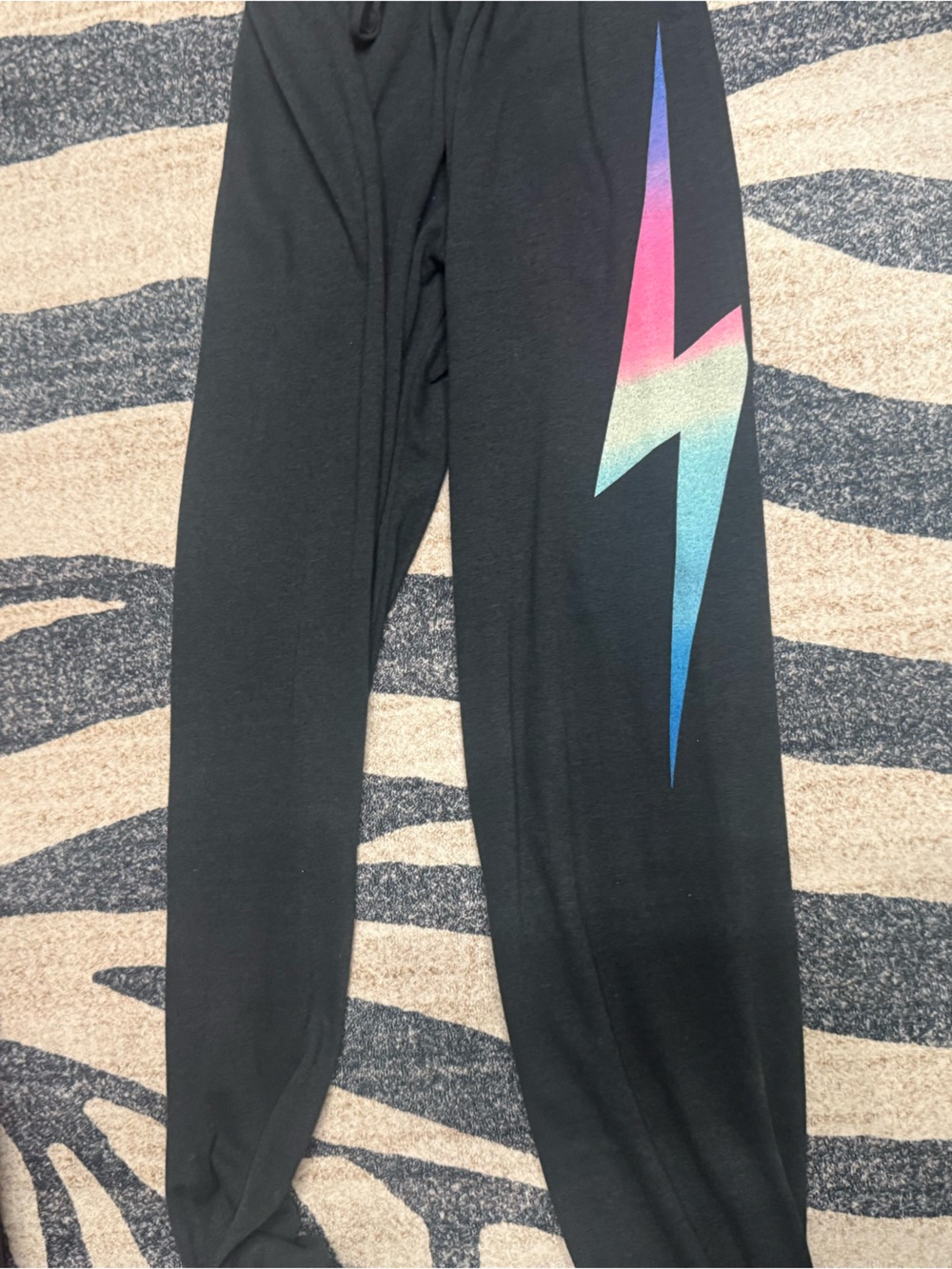 Aviator nation lightning bolt sweats